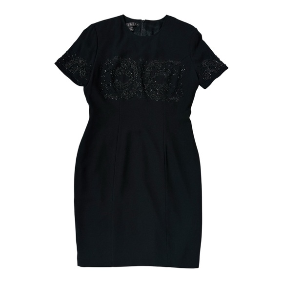 Mariana Dresses & Skirts - Vintage MARIANNA Embellished
Beaded Black Formal Sheath Dress Size 10
